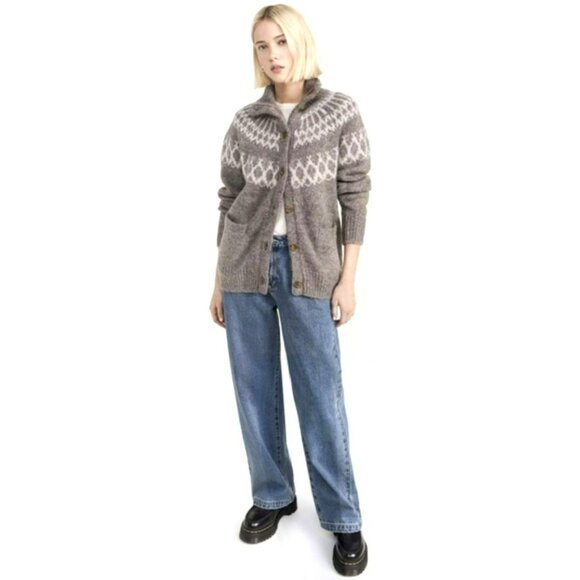 Alex Mill Sweaters - Alex Mill Louie Fairisle Cardigan NWT Size Medium